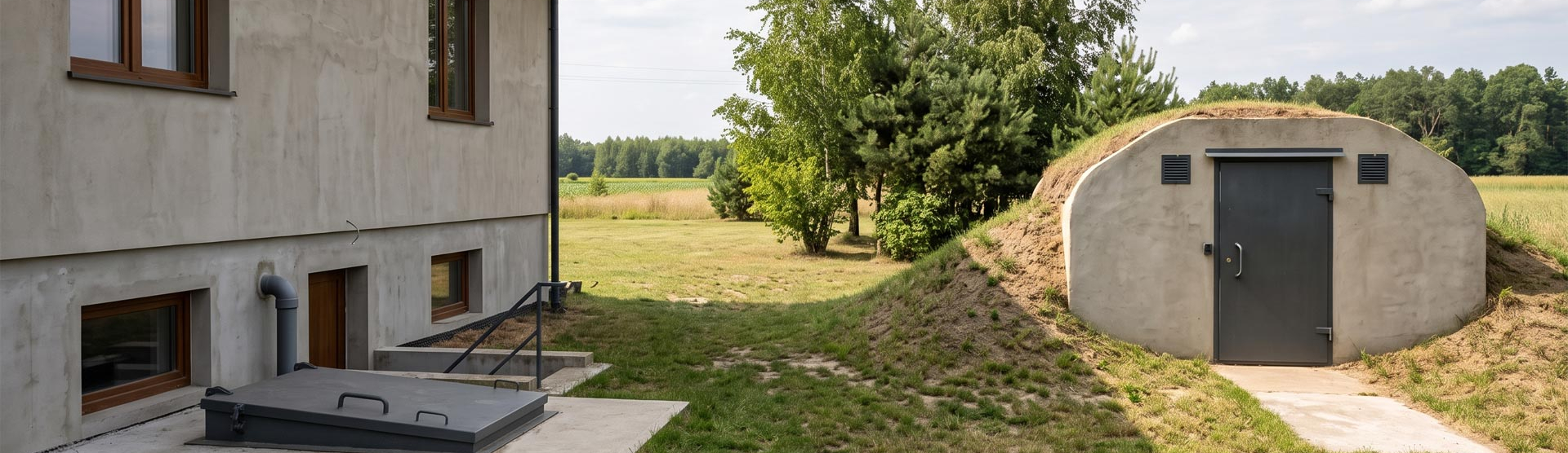 Schron pod domem czy wolnostojący – porównanie rozwiązań